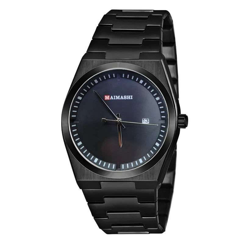 ساعت مچی عقربه‌ای مردانه کوارتز مدل کلاسیک صفحه ساده کد 01