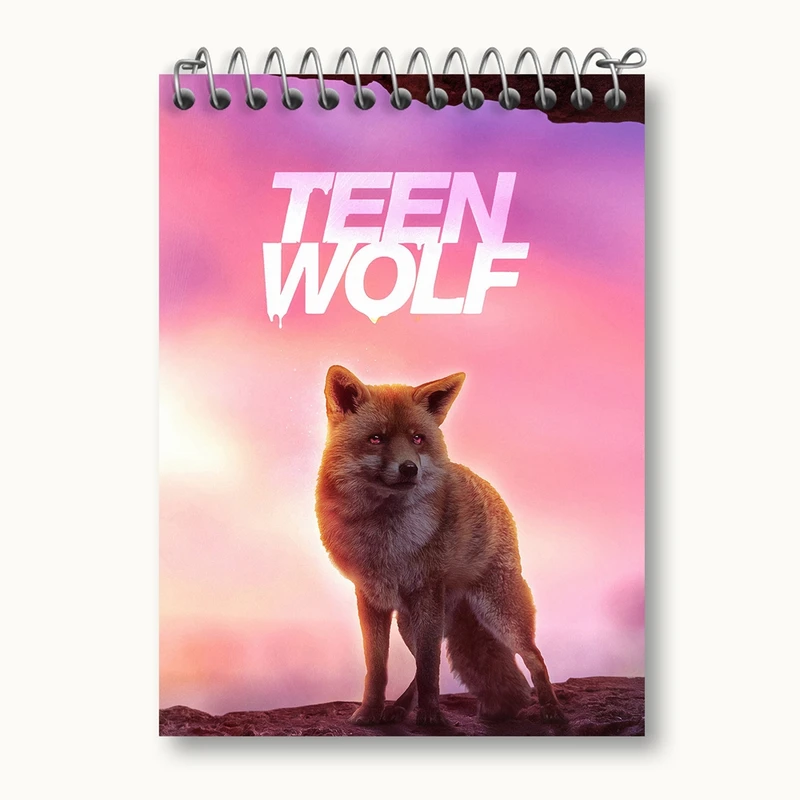 دفتر یادداشت 50 برگ خندالو مدل سریال تین ولف Teen Wolf کد 28454