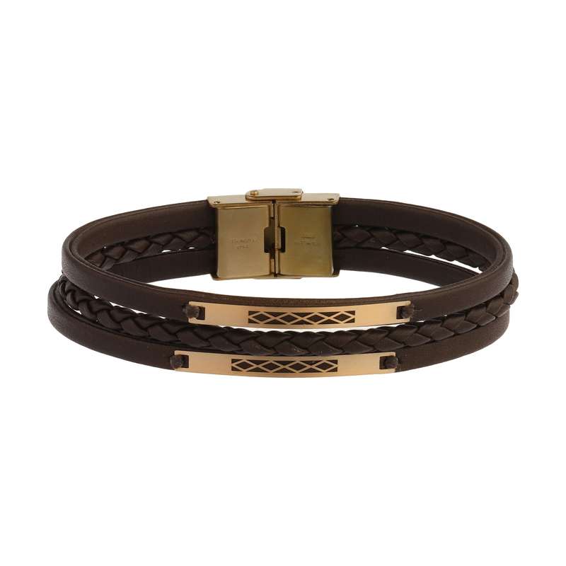 دستبند طلا 18 عیار مردانه مایا ماهک مدل MB1261