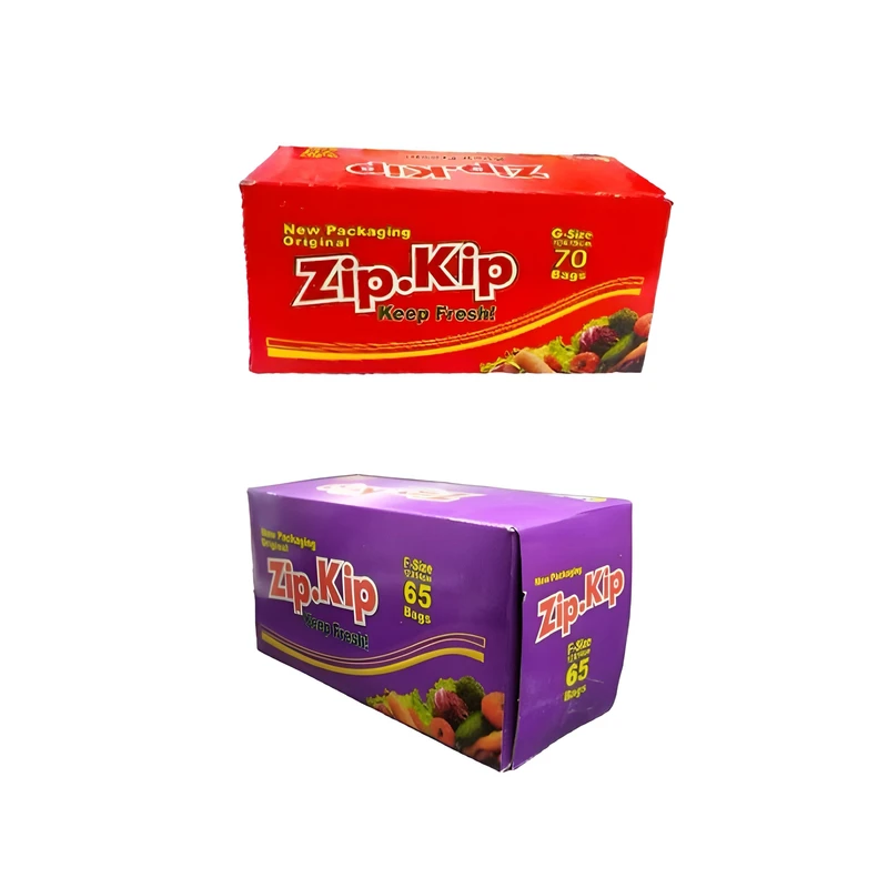 کیسه زیپ دار زیپ کیپ مدل FG مجموعه 2 عددی