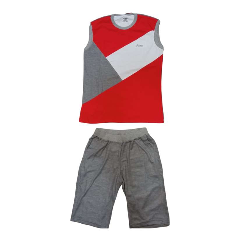 ست تاپ و شلوارک مردانه کد 31144