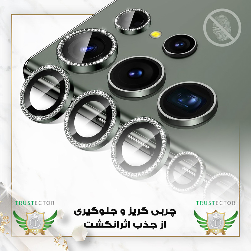 محافظ لنز دوربین تراستکتور مدل NEGLET مناسب برای گوشی موبایل اپل iPhone 11 Pro
