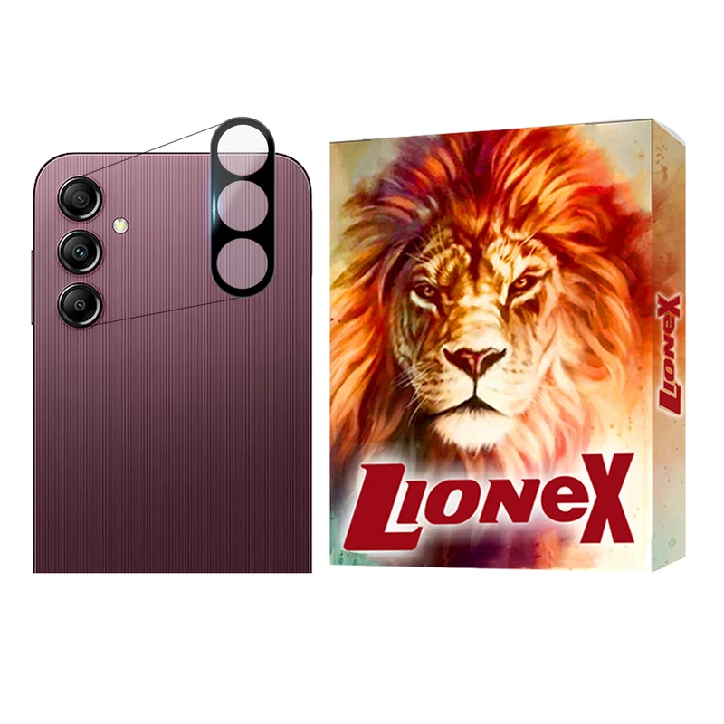 محافظ لنز دوربین  لایونکس مدل FULLENSLمناسب برای گوشی موبایل سامسونگ Galaxy A14 4G / A14 5G / A34 / A54