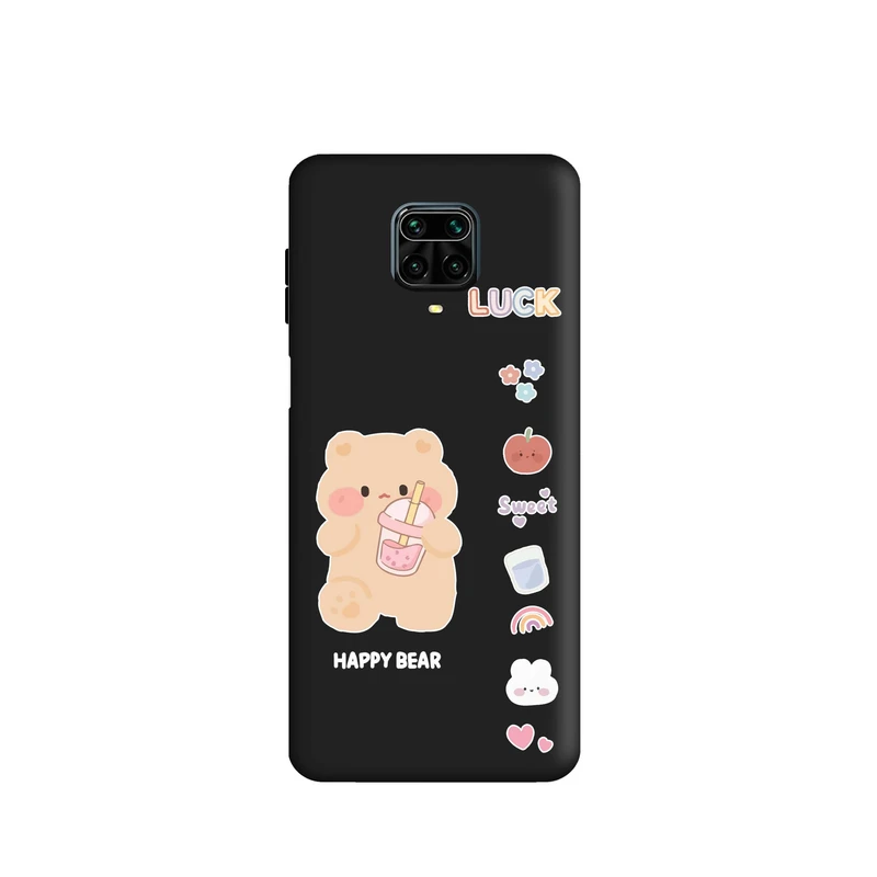 کاور قاب گارد طرح خرس اسموتی کد a3525 مناسب برای گوشی موبایل شیائومی Redmi Note 9s / Redmi Note 9 Pro