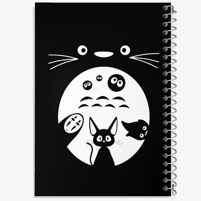 دفتر مشق 50 برگ خندالو طرح انیمه توتورو و شهر اشباح کد N5199