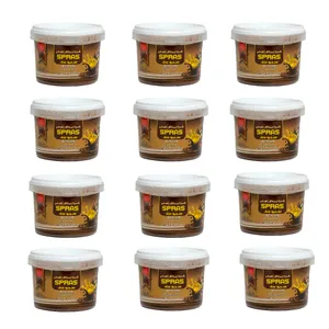 کره بادام زمینی شکلاتی اسپراس - 250 گرم بسته 12 عددی