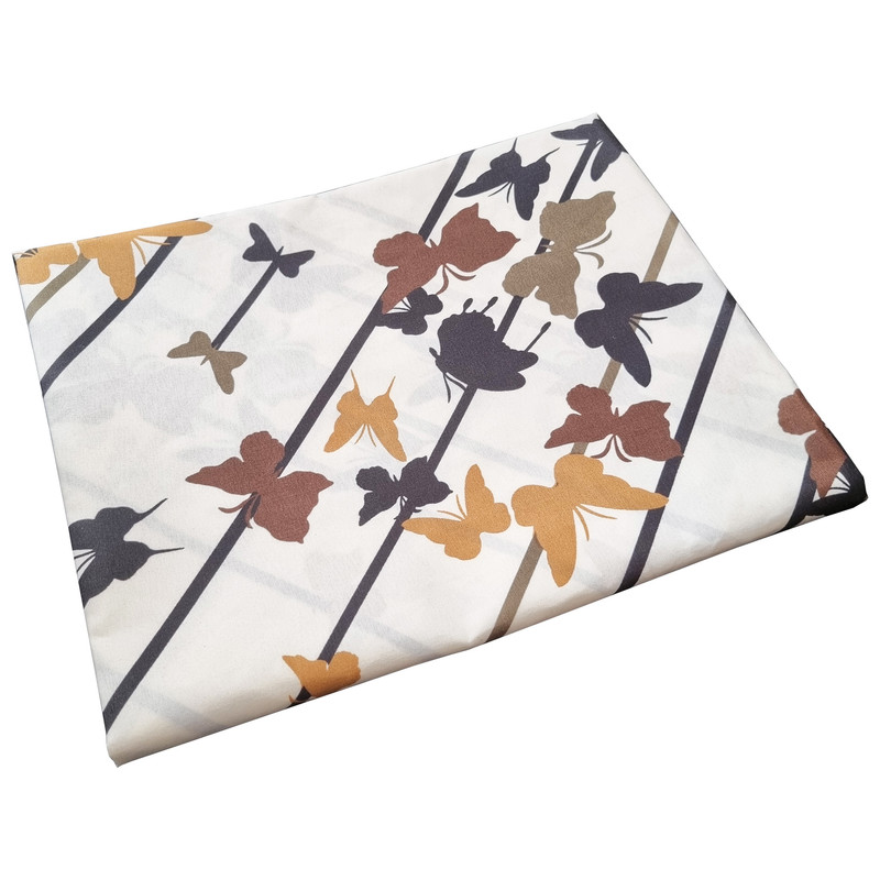 ملحفه مدل روانداز کد ZN 362 یک نفره سایز 140×220 سانتی متر