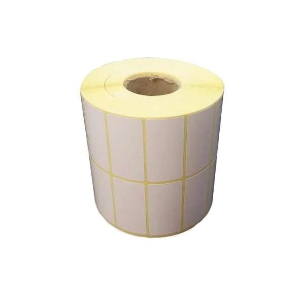 برچسب پرینتر لیبل زن بردار مدل دو ردیفه سایز 25x50 بسته 4000 عددی برچسب پرینتر لیبل زن بردار مدل دو ردیفه سایز 25x50 بسته 4000 عددی