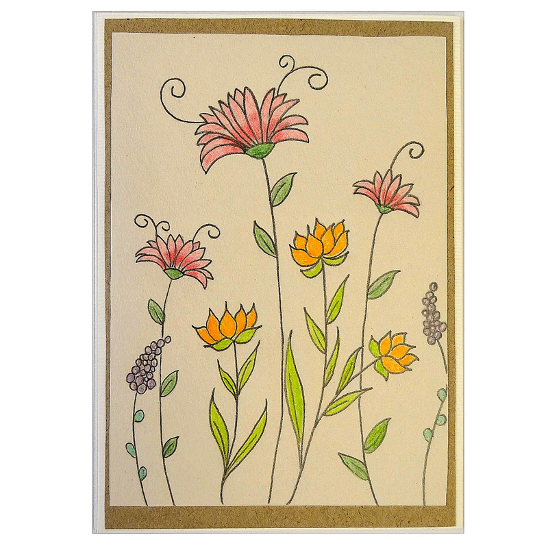 کارت پستال آرمانی طرح نقاشی مدل MA011