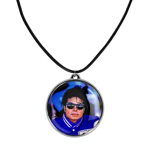 گردنبند خندالو مدل مایکل جکسون Michael Jackson کد 1923219230