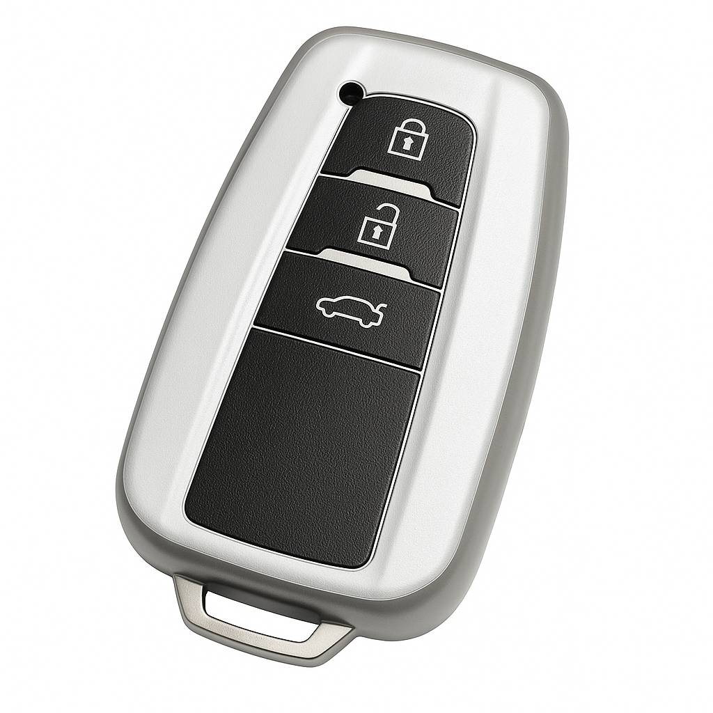 قاب ریموت و جاسوئیچی خودرو چیکال مدل P-1105 مناسب برای تویوتا کرولا و لوین