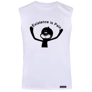 تاپ مردانه 27 مدل EXISTENCE IS PAIN کد WN697