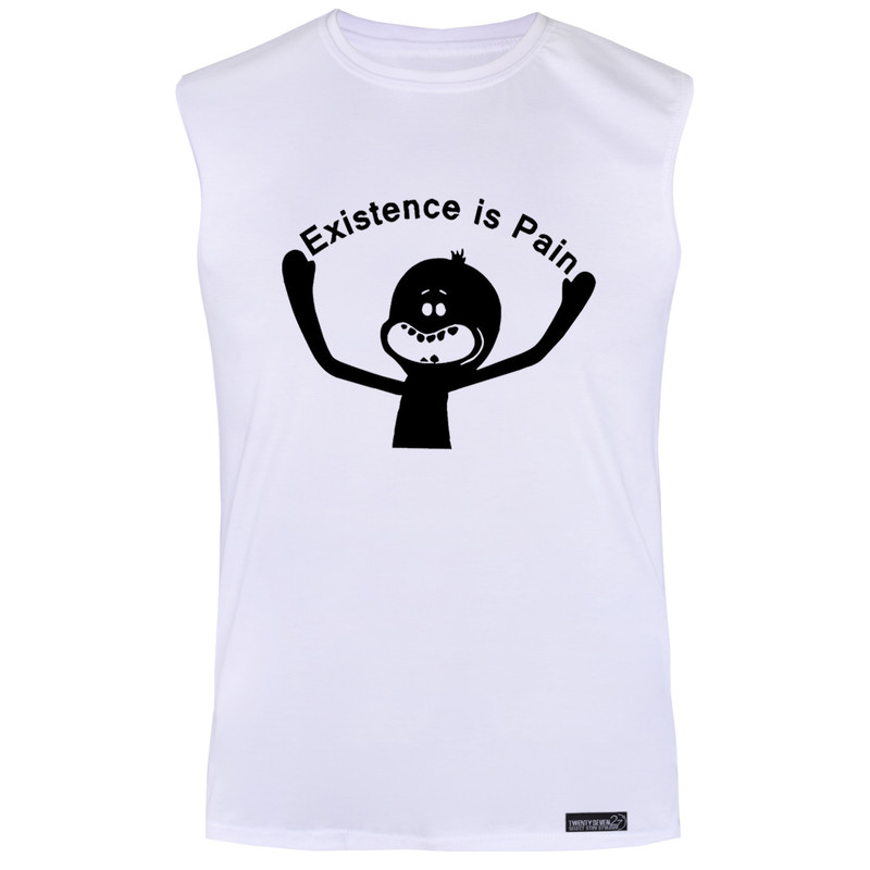 تاپ مردانه 27 مدل EXISTENCE IS PAIN کد WN697