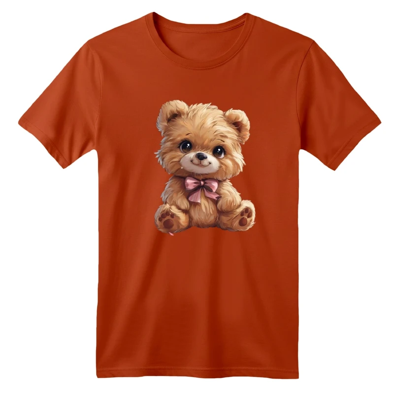 تی شرت آستین کوتاه بچگانه مدل خرس بامزه