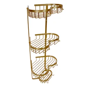 قفسه حمام مدل کنج قلبی ۳ طبقه الماس