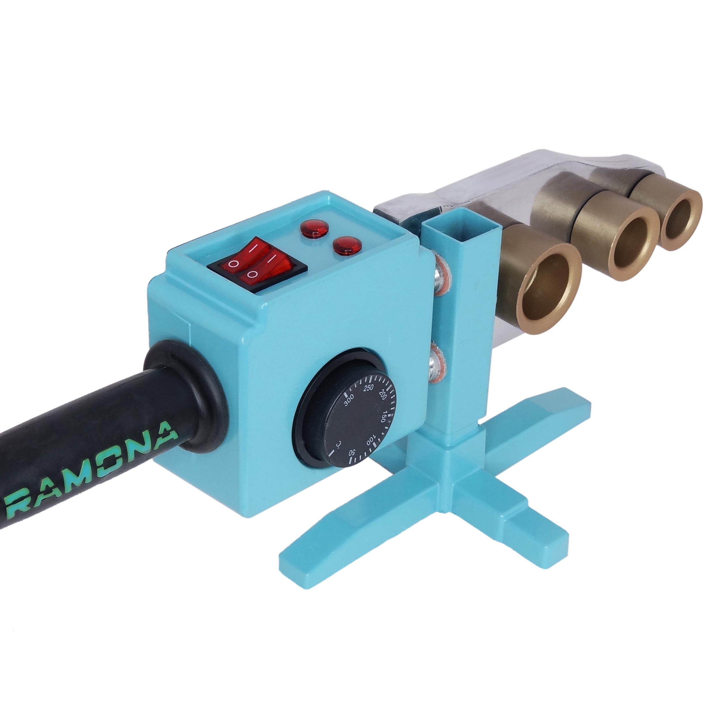 دستگاه جوش لوله سبز رامونا مدل MMA-RMN-2000W-13pc مجموعه 15 عددی