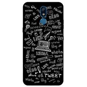 Megafone Social Media 1898 Cover For LG K40