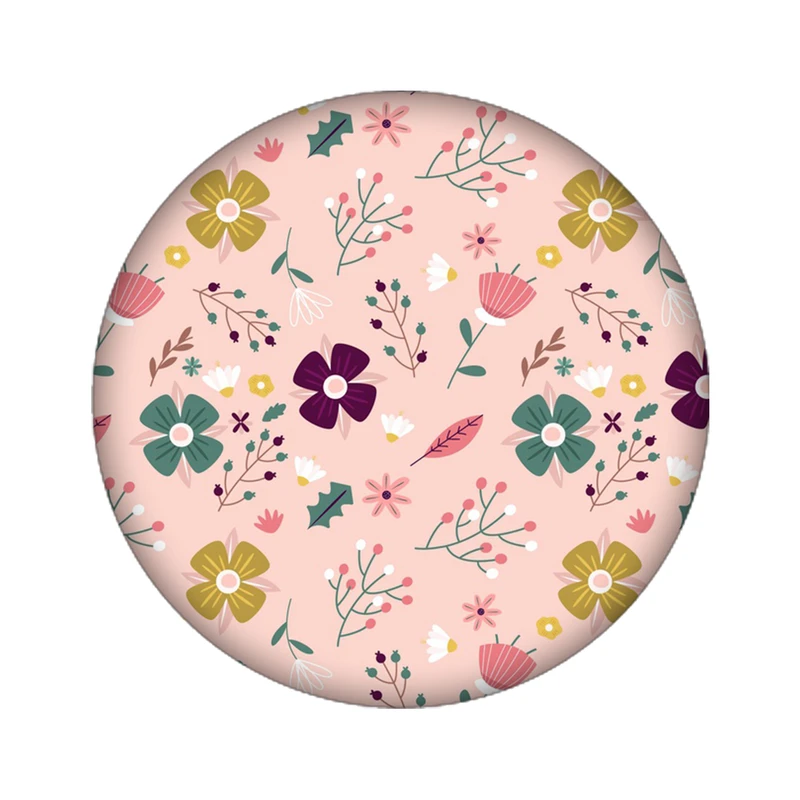 استیکر لپ تاپ طرح گل کد 4852