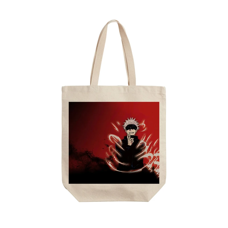 ساک خرید ترمه طراحان ایده مدل Jujutsu Kaisen کد strm0416 - L