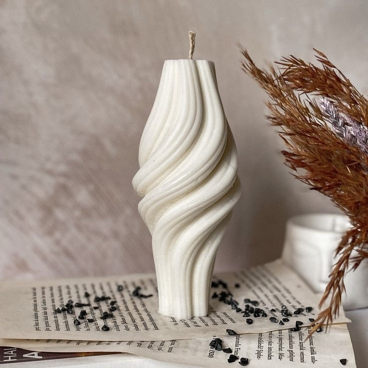 قالب شمع مدل استوانه موج