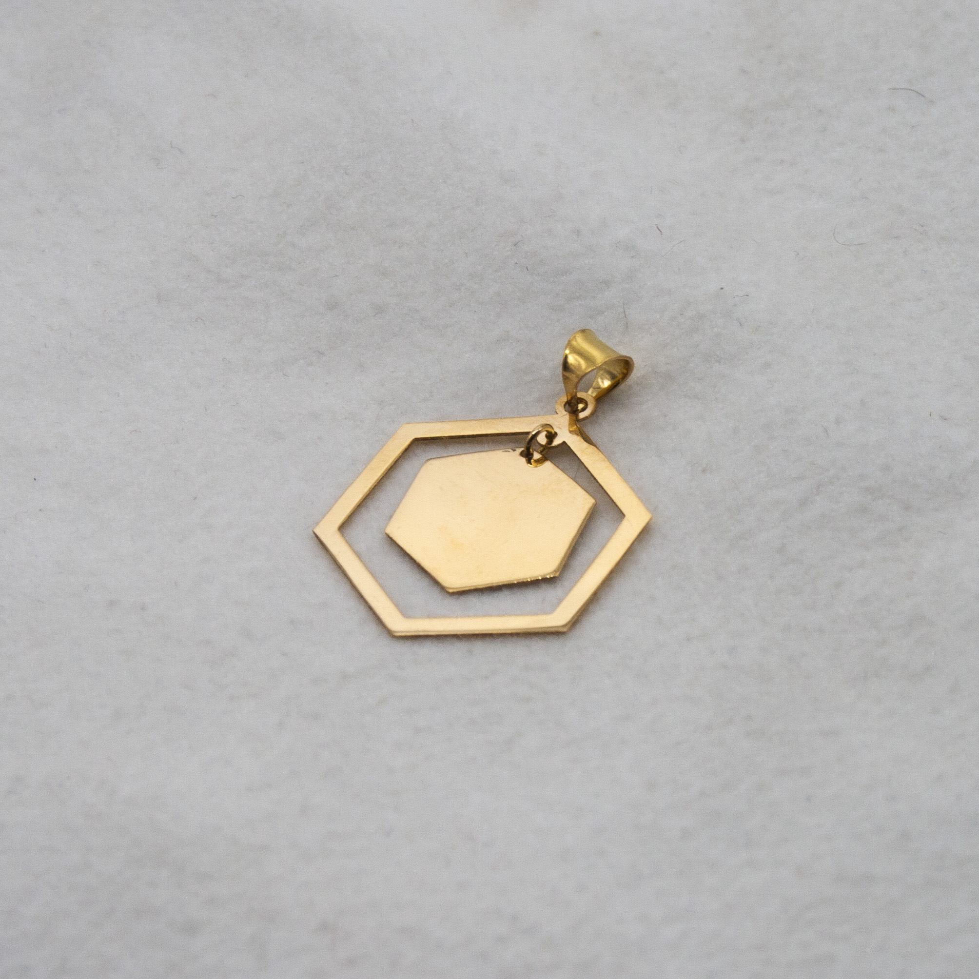 آویز گردنبند طلا 18 عیار زنانه دُرج مدل DP73