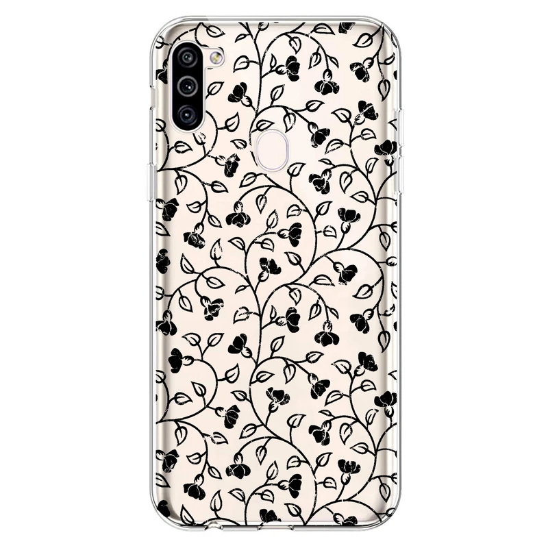 کاور مگافون طرح گل مدل C42-B مناسب برای گوشی موبایل سامسونگ Galaxy A11 / M11 