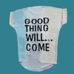 تی شرت زنانه طرح آبرنگی مدل LTW12