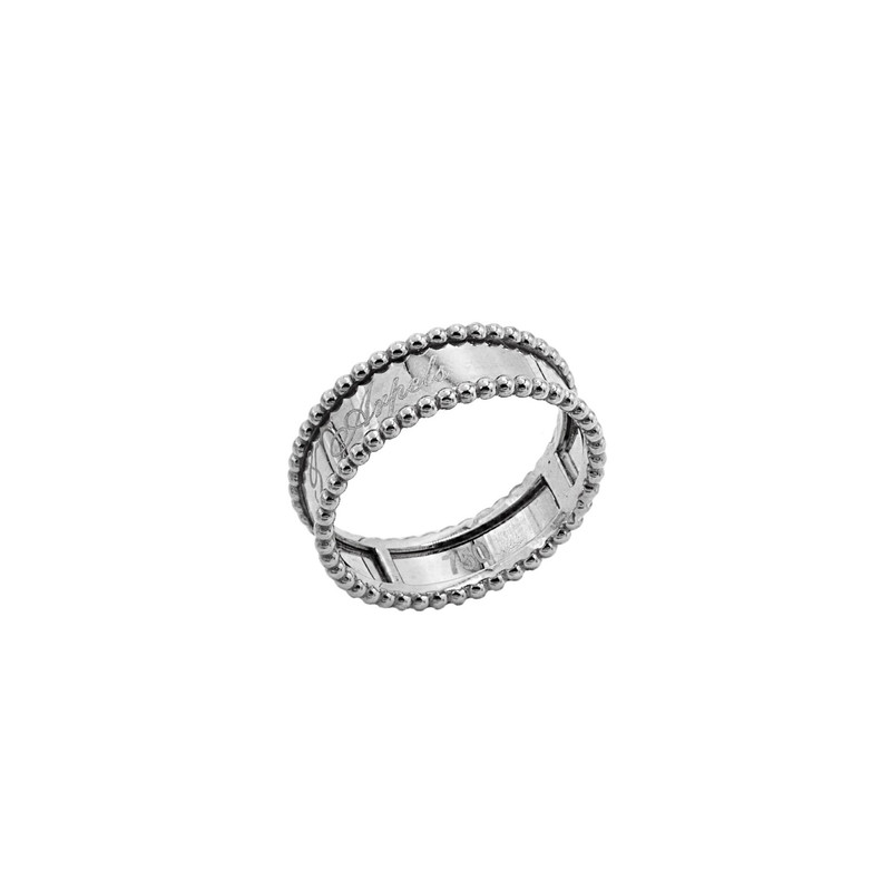 انگشتر طلا 18 عیار زنانه الی گالری مدل سیگنیچر سایز 55