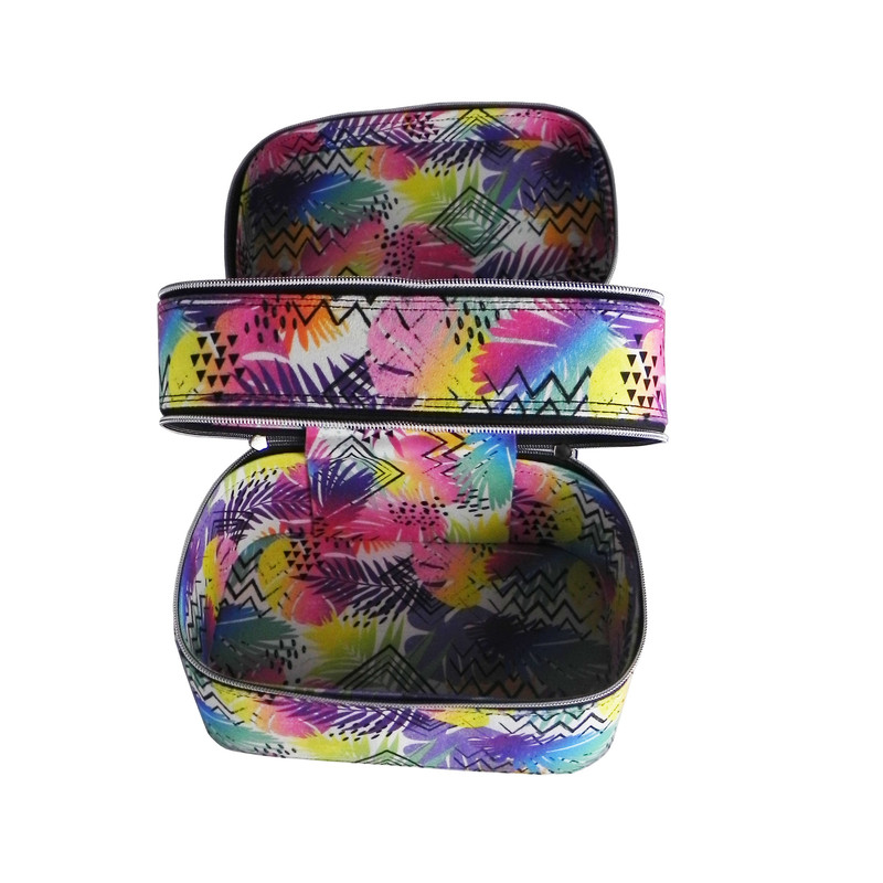 کیف لوازم آرایش زنانه مدل 0032 مجموعه 2 عددی