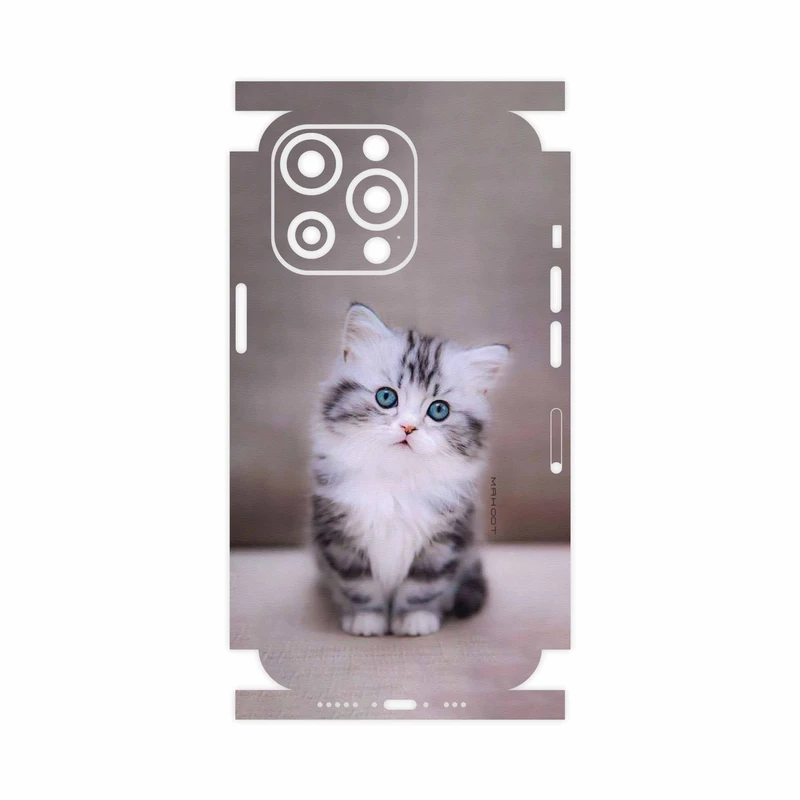 برچسب پوششی ماهوت مدل Cat-2-FullSkin مناسب برای گوشی موبایل اپل iphone 13 Pro