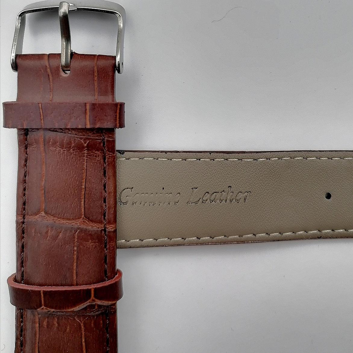 بند ساعت مچی جنيون لدر مدل G18.16