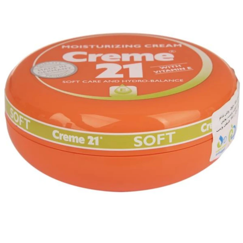 کرم مرطوب کننده کرم 21 مدل soft کد ۲۱ حجم 150 میلی لیتر