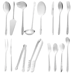 سرویس قاشق، چنگال و کارد استیل 146 پارچه 30 نفره کابان مدل 163