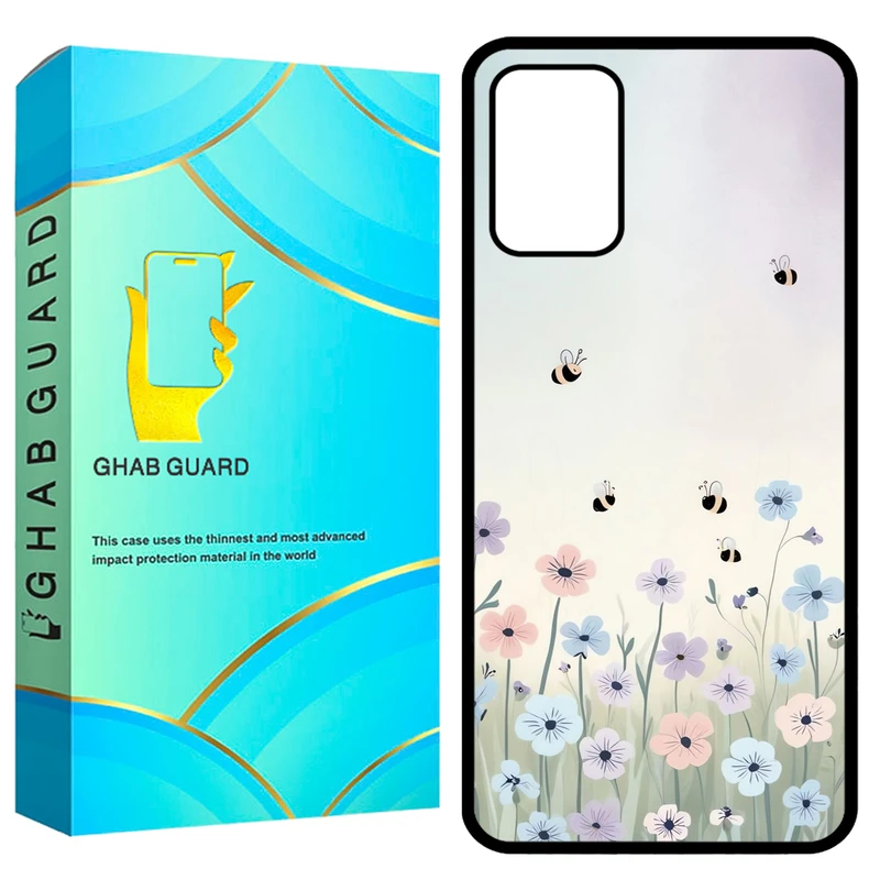 کاور قاب گارد طرح گل مدل GCHPA324 مناسب برای گوشی موبایل سامسونگ Galaxy A32 4G 