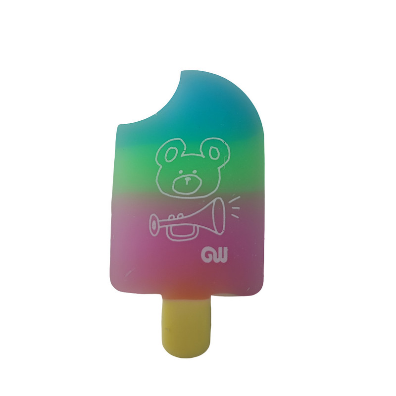 پاک کن طرح بستنی چوبی مدل خرسی