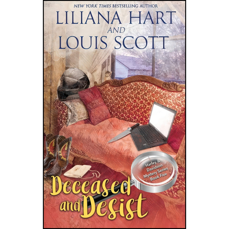 کتاب Deceased and Desist  اثر Liliana Hart and Louis Scott انتشارات تازه ها