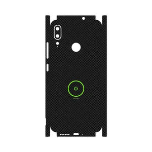 MAHOOT Minimal Power Button-FullSkin Cover Sticker for Motorola Moto E6 Plus