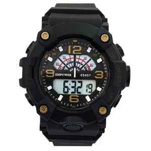 ساعت مچی دیجیتال مردانه امپاور مدل اسپرت ضدآب استخری چراغدار کد 239