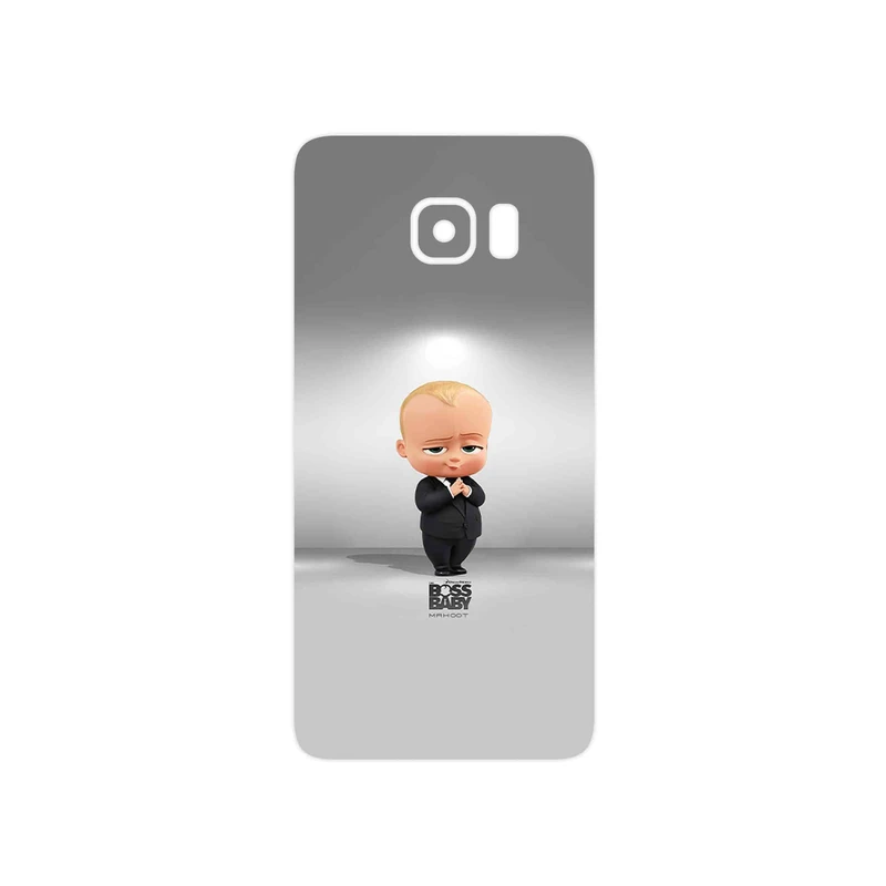 برچسب پوششی ماهوت مدل The Boss Baby مناسب برای گوشی موبایل سامسونگ Galaxy S6 Edge