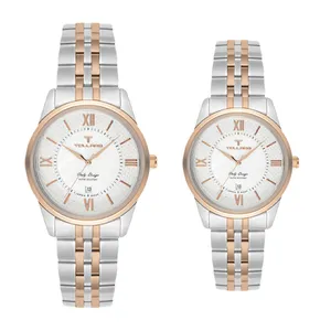 ست ساعت مچی عقربه ای  زنانه و مردانه تلارو مدل T3046GS242424