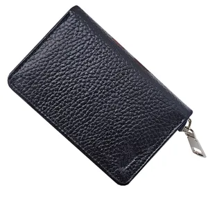 جاکارتی چرمی آسو مدل دورزیپ طرح فلوتر