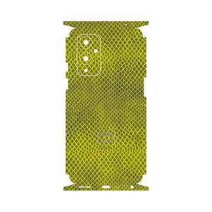 MAHOOT Yellow Snake Skin-FullSkin Cover Sticker for OnePlus 9