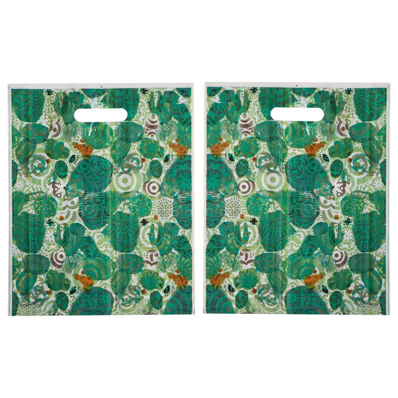 کیسه خرید مدل دسته دار ضخیم مقاوم گل بسته پنج عددی