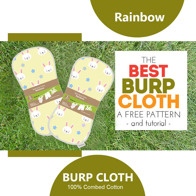 آروغ گیر نوزاد رینبو مدل Rabite