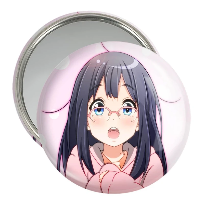 آینه جیبی خندالو مدل کیتاشیراکاوا تاماکو انیمه فروشگاه تاماکو Tamako Market  کد 22511