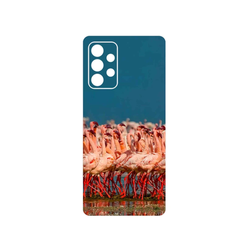 برچسب پوششی ماهوت مدل Flamingo مناسب برای گوشی موبایل سامسونگ Galaxy A52s 5G
