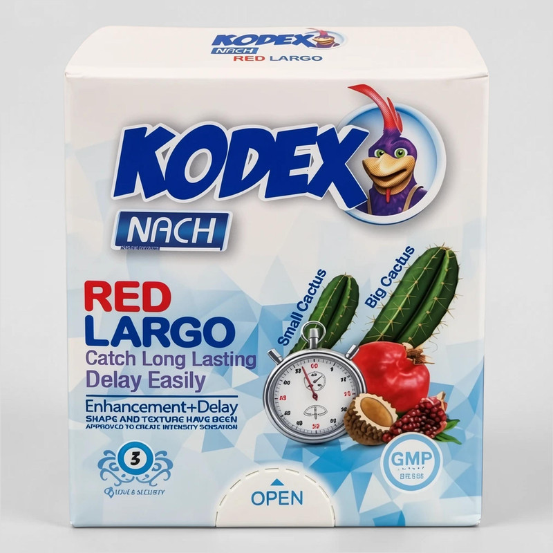 کاندوم کدکس مدل largo بسته 3 عددی