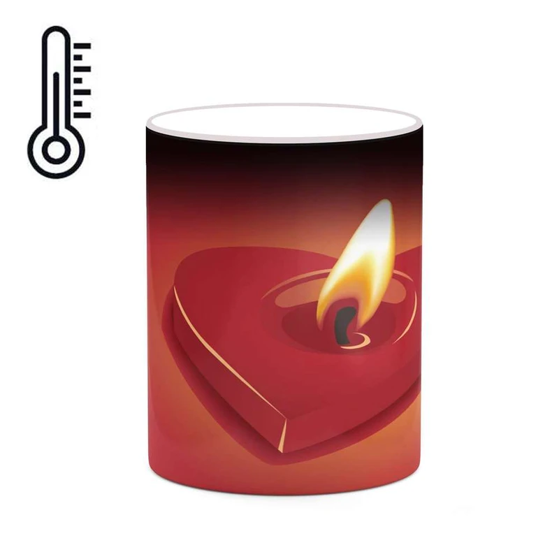 ماگ حرارتی کاکتی مدل قلب کد mgh18422