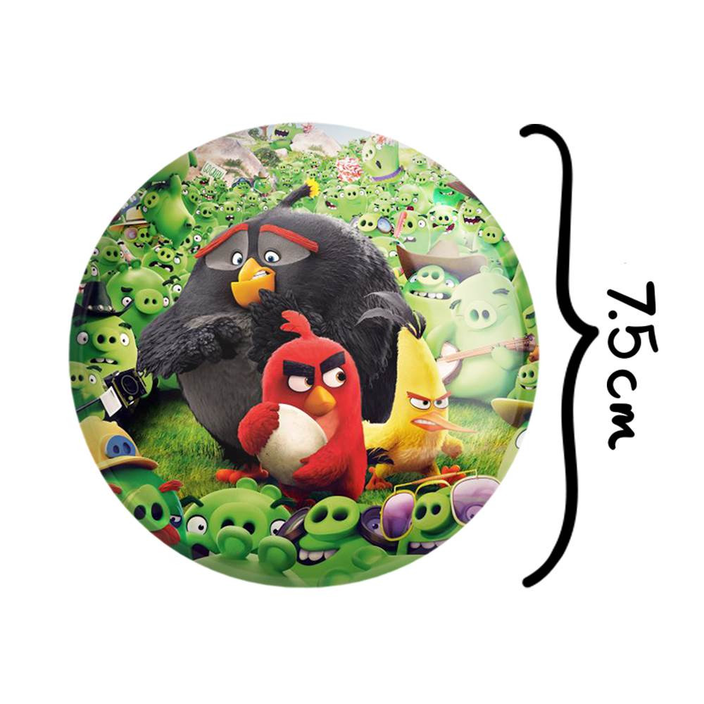 آینه جیبی خندالو مدل پرندگان خشمگین Angry Birds  کد 13865