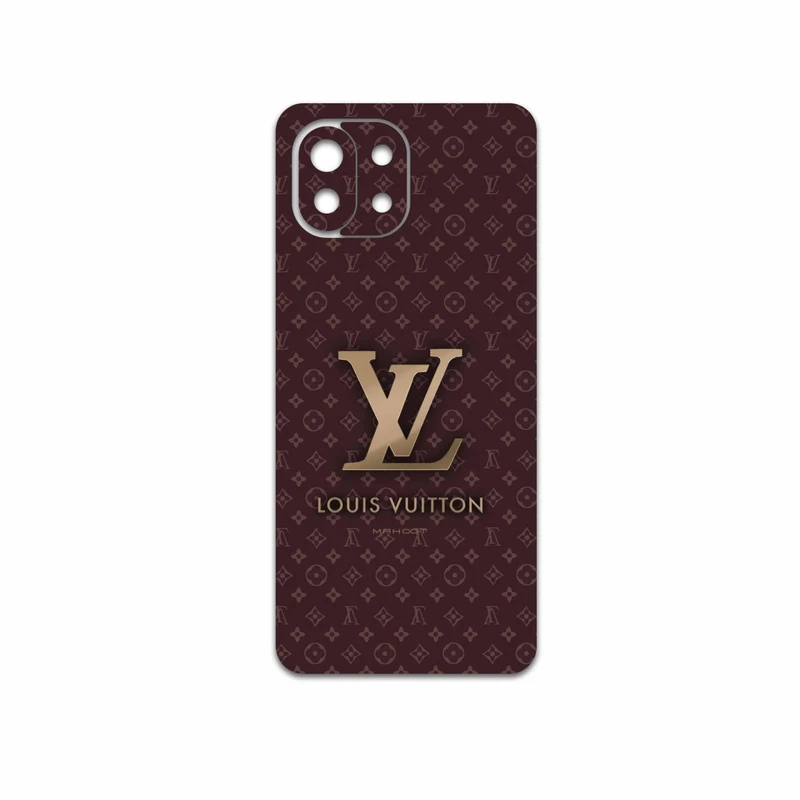 برچسب پوششی ماهوت مدل LOUIS-VUITTON-Logo مناسب برای گوشی موبایل شیائومی 11 Lite 5G NE